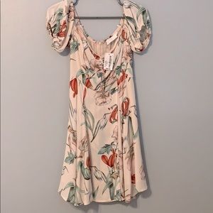 ASTR light pink floral dress